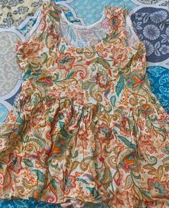 Boho Paisley Print Sleeveless Top