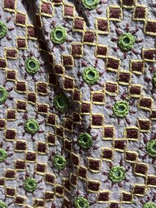 Elegant hand Embroidered Kurta with glass wor
