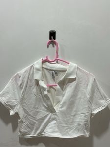 combo Of 2: Kuromi Tew & H&M Collar Top