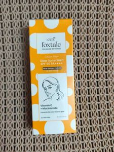 Foxtale Golden Hour Glow Sunscreen SPF 50
