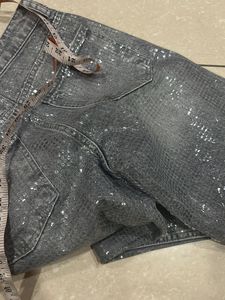 Stylish Patterned Jeans