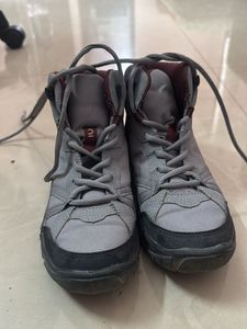 Women’s Trekking Shoes - Grey Burgundy