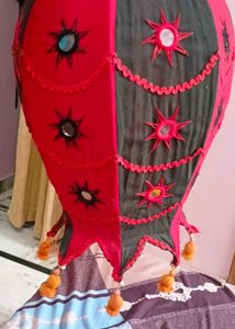 Cloth Applique Free Hanging Decor Item