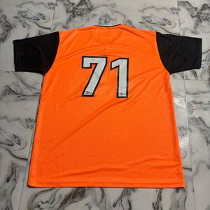 Men's Orange &amp; Black T-Shirt