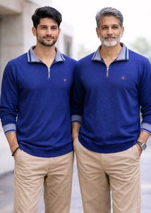 Stylish Blue Men's T-Shirt