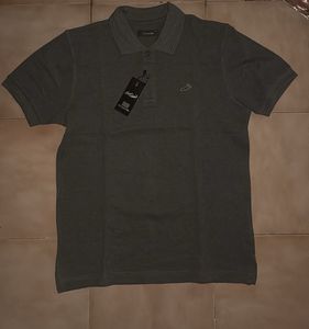 Men's Grey Polo T-Shirt