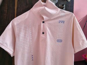 Men's Pink Polo T-Shirt