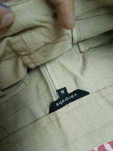 Classic Beige High-Waisted Shorts