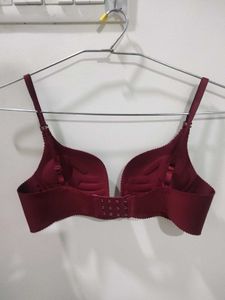 SAVANA Maroon Push-Up Bra
