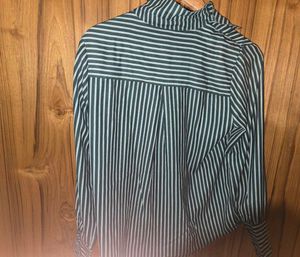 Karen Millen Striped Button-Down Shirt