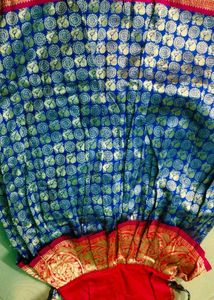 Traditional Silk pattu frock