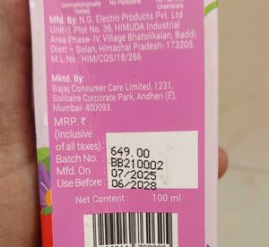 NATYV SOUL Enriched Hair Oil with Apple Seed
