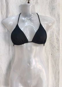 17810. Classic Black Triangle Bikini Top