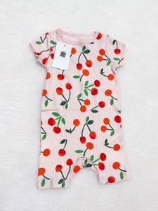 Brand New Cherry Print Baby Romper (With Tag)