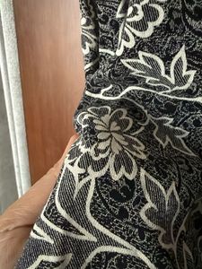 Vintage Floral Print Blouse