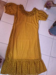 Yellow Ethnic Gown