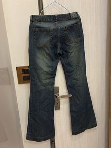 Blue Wash boot cut  y2k Jeans