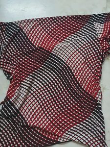 Stylish Abstract Print Top