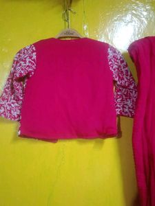 Plazo with jacket dress