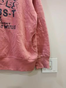 Pink Graphic Hoodie