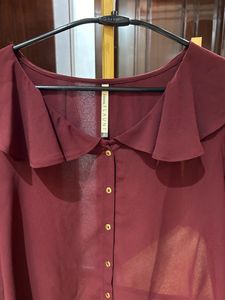 Femina Maroon Top