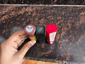 Lot of 3 Matte Lipsticks