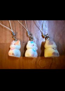 Cute Plush Animal Charms