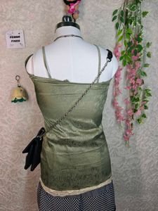 Lace Trimmed Camisole Slip