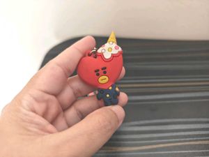 BT21 Keychains - TATA &amp; CHIMMY