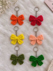 Handmade Crochet Bow Keychain 50 Each