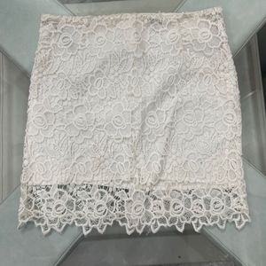 Premium White Skirt