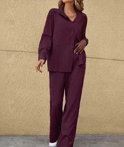 Chic Burgundy Co-ord Set
