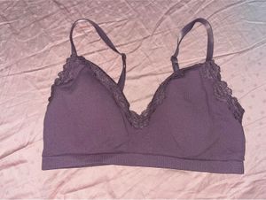 Lace Trim Bralette - La vie en Rose