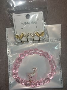 Cute Pink Hair Accessory Set