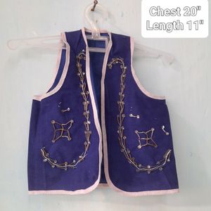 Velvet Jacket Coat For Kids