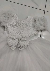 Sparkly White Party Dress