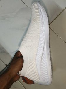 Asian White Slip-On Casual Shoes
