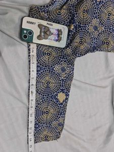 Elegant Blue Printed Kurta