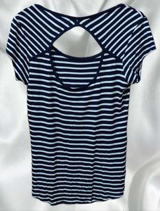 Blue &amp; White Stripes Tshirt