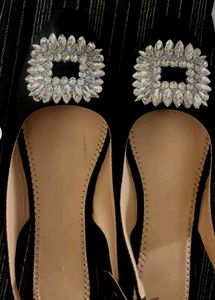 Embellished Flat Sandals