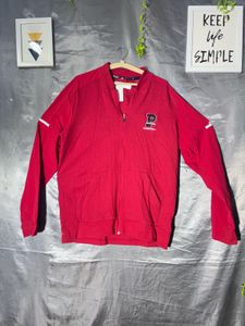 ADIDAS RED  Zip-Up Basketball Jacket
