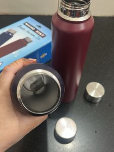 New Set of 2- Stainless Steel Water Bottles