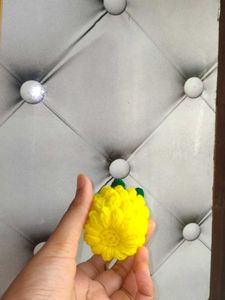 Crocheted Pineapple Keychain