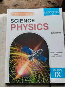 Modern's Physics Book for Class IX