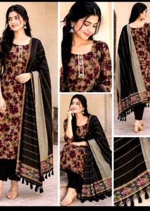 Floral Print Kurta