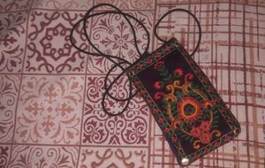 Boho Embroidered Sling Bag and one hand ba