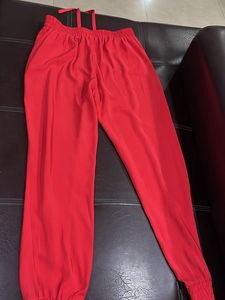 Red Jogger Pants