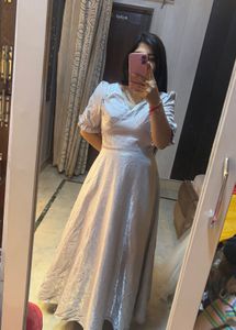 Princess Style Satin Gown👗🌸