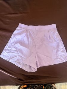 Lavender Vest and Shorts Co-ord Set