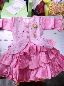 Sparkly Pink Baby Girls Dress 22